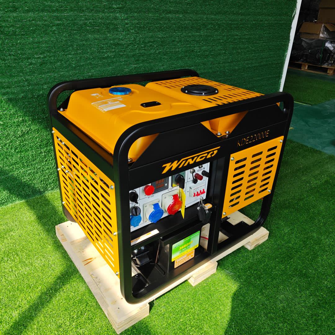 موتور برق ۱۸ کیلووات (۲۲ کاوا) گازوییلی برند وینکو مدلKDE22000E