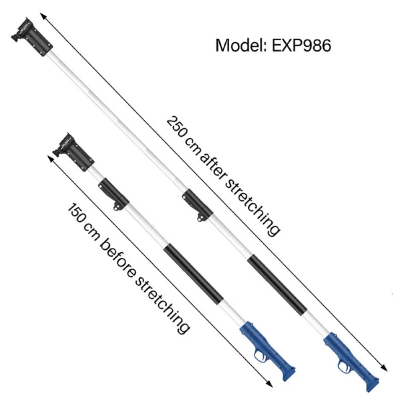 رابط تلسکوپی ۲/۵ متری مخصوص قیچی های سوآن سافت(pro30,36,40,45)