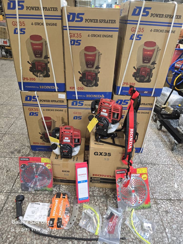 علف زن هوندا Honda Gx 35 اصل تایلند حک فابریک روی سیلندر و حک هوندا روی گلدانی ساخته شده توسط شرکت معتبر هوندا (با کیفیت ترین هوندا بازار ایران)